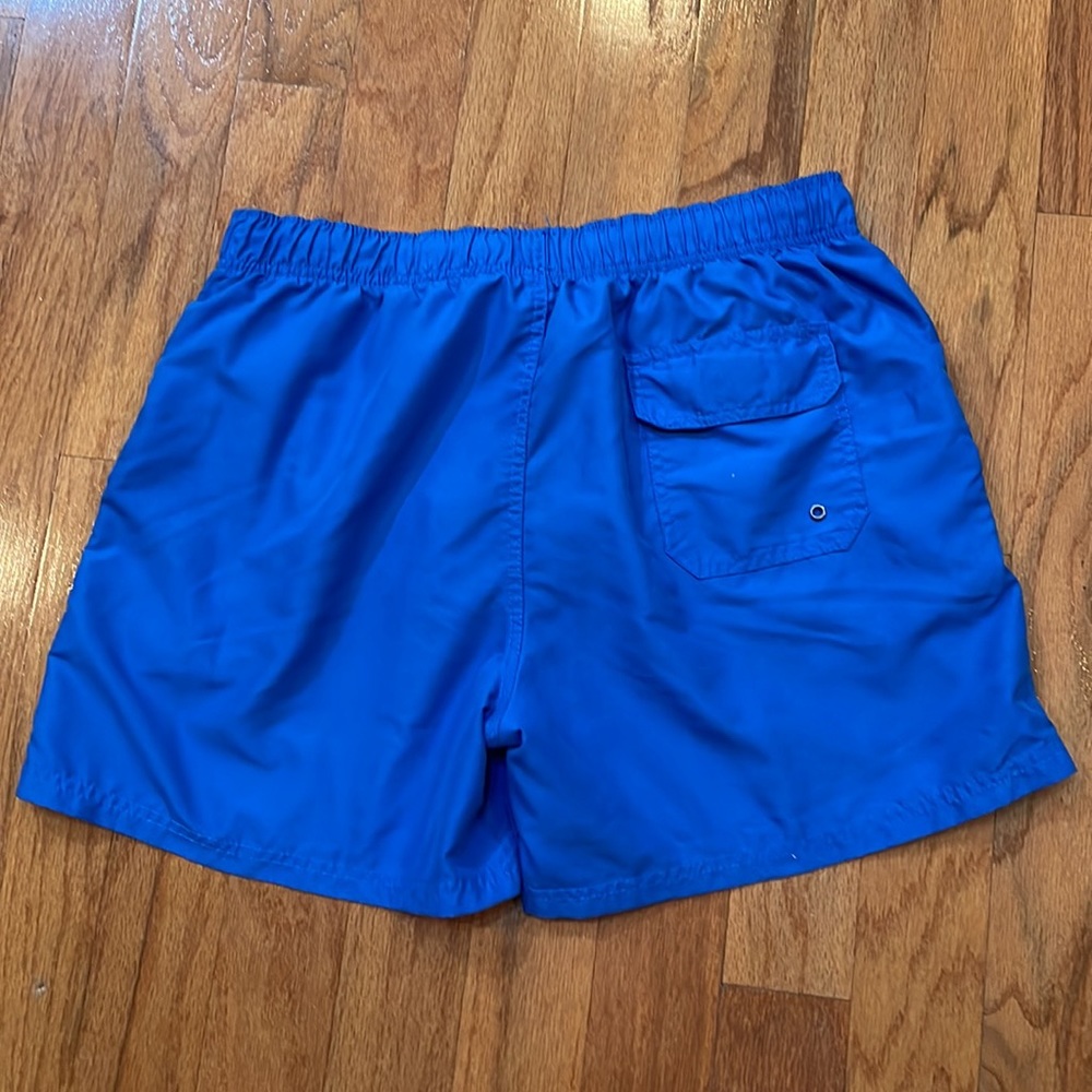 Men’s Swimsuit Size Extra Large Blue Pockets on side Molokai Net Interior - Picture 2 of 11